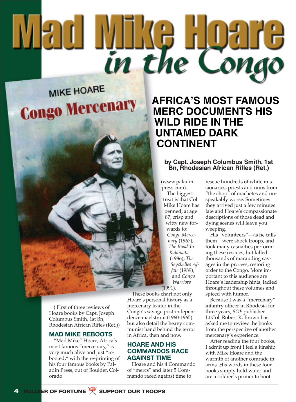 Mike Hoare — Congo Mercenary