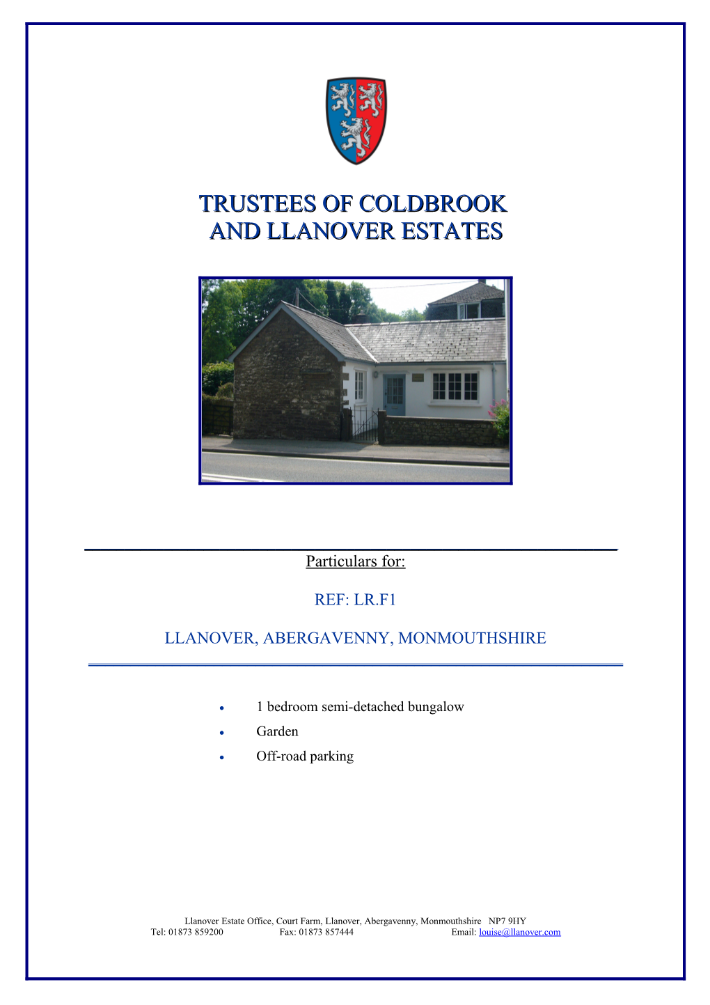 Trustees of Coldbrook