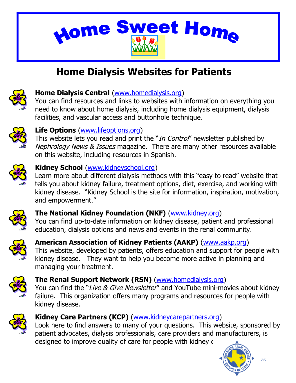 Home Dialysis Central (