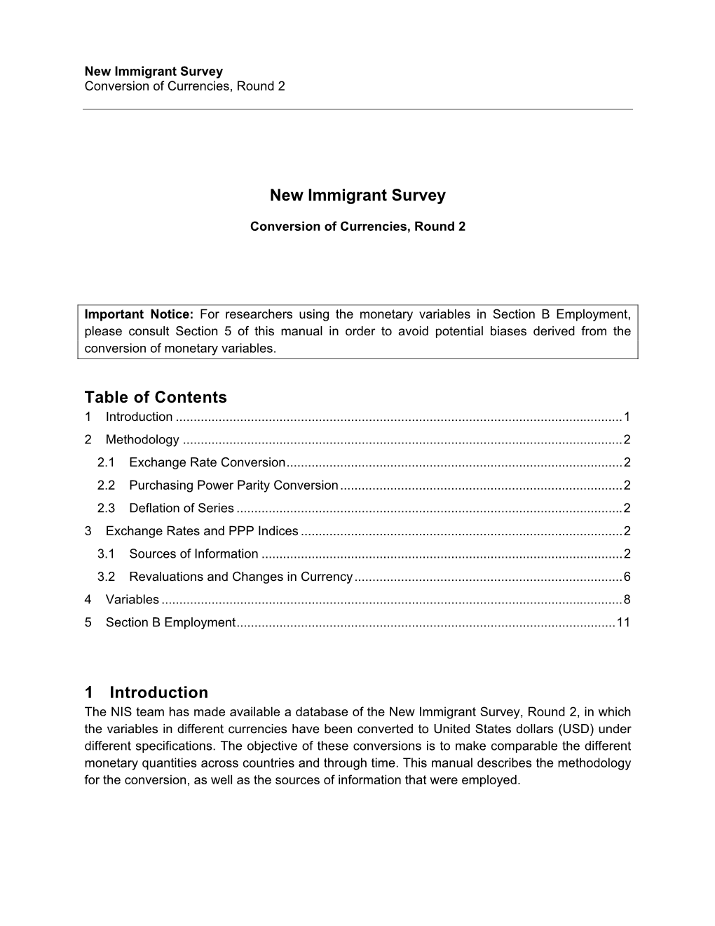 Currency Conversion Manual