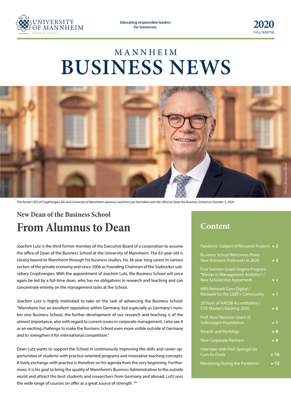 Mannheim Business News 2020