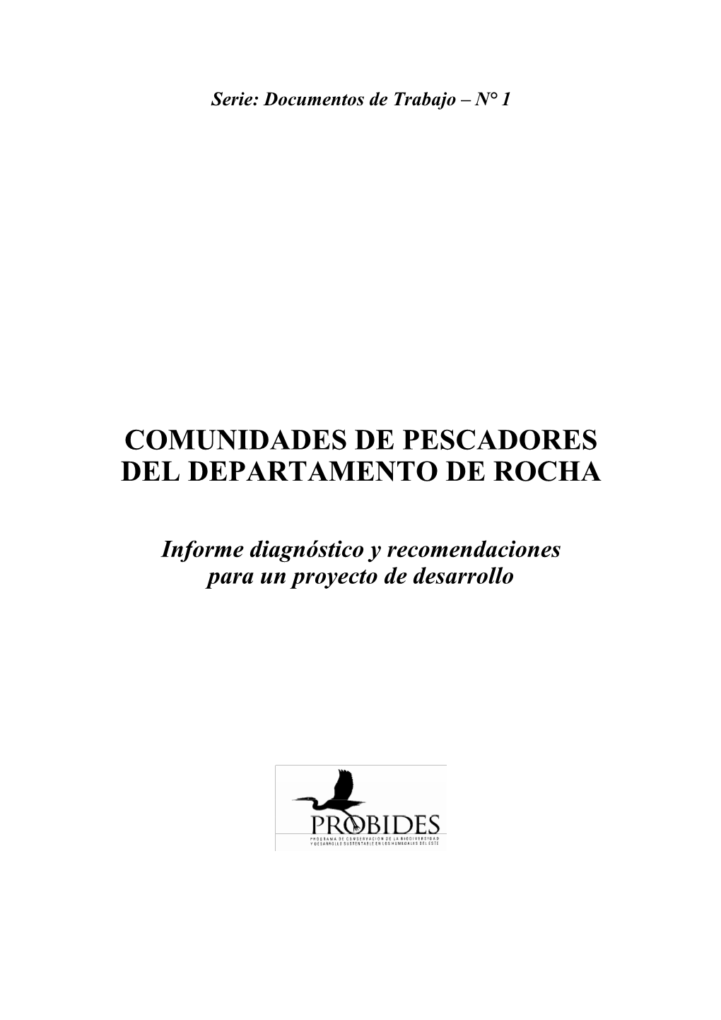 Comunidades De Pescadores Del Departamento De Rocha