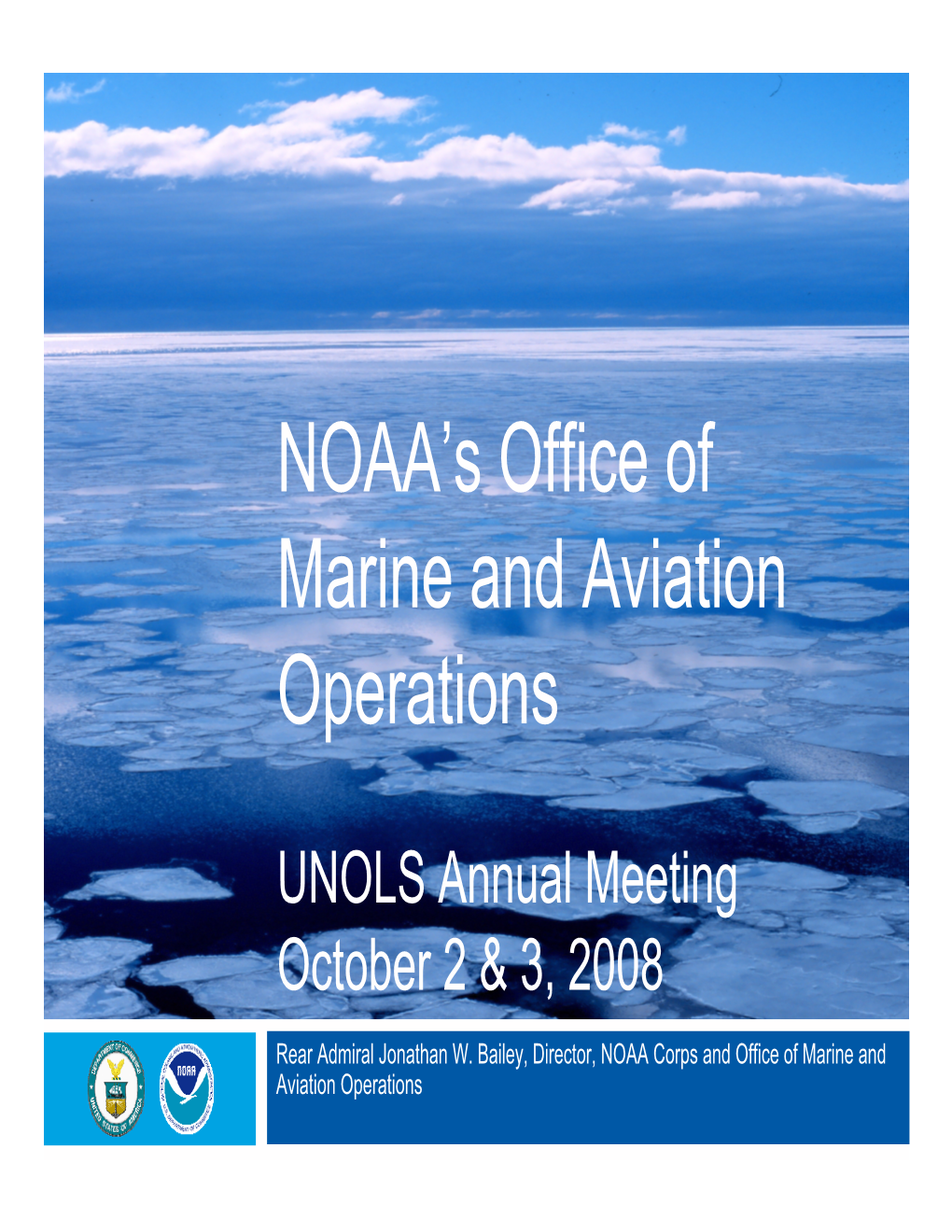 NOAA's Office of Marine and Aviation Operations