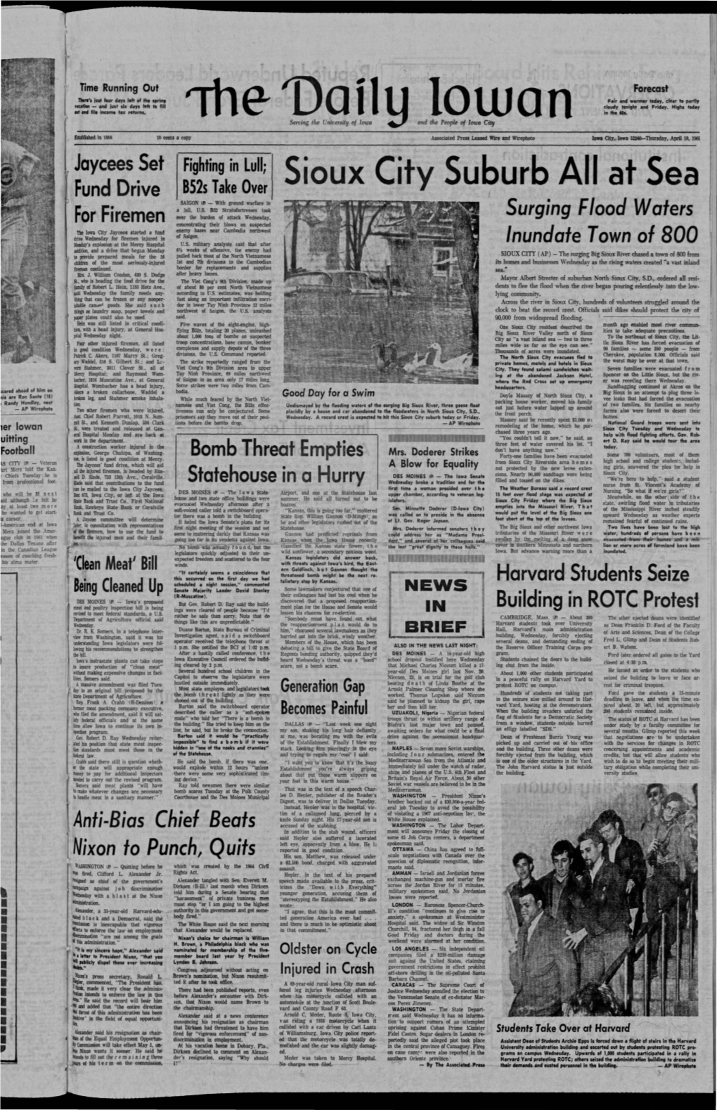 Daily Iowan (Iowa City, Iowa), 1969-04-10