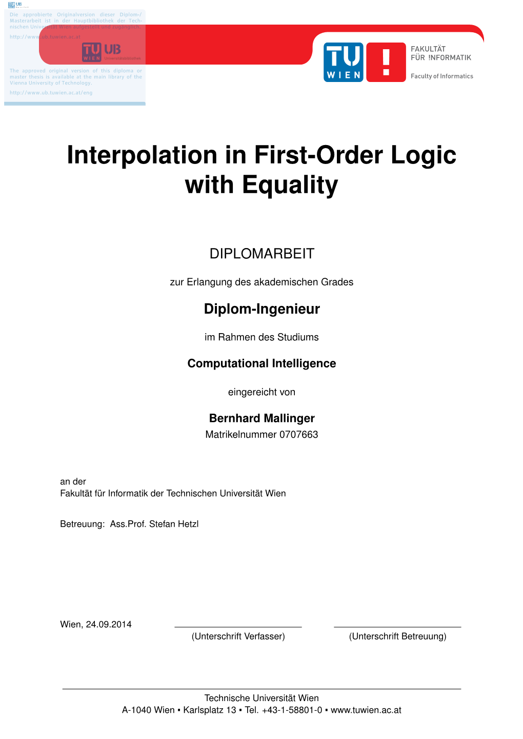 Interpolation in First-Order Logic with Equality