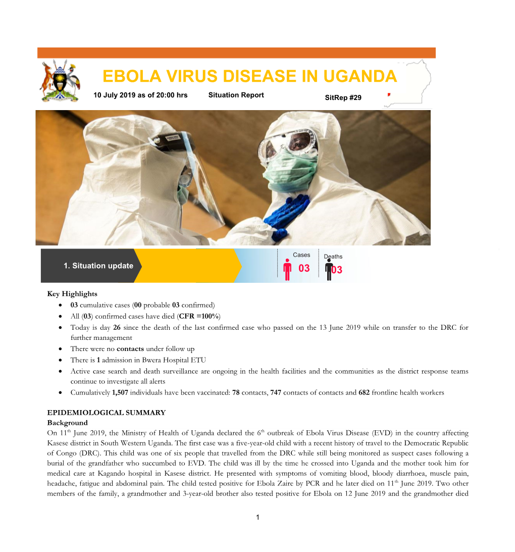 Ebola Virus Disease in Uganda