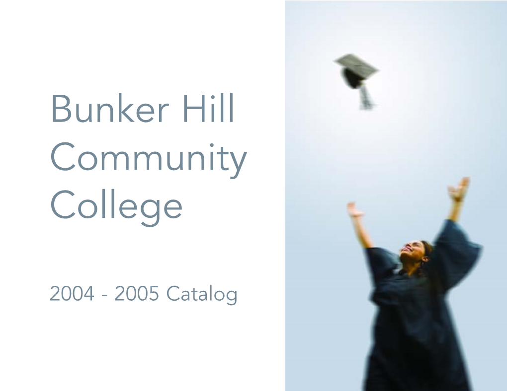 BHCC Catalog 2004-2005
