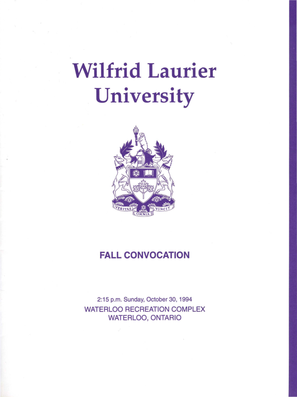 Wilfrid Laurier University