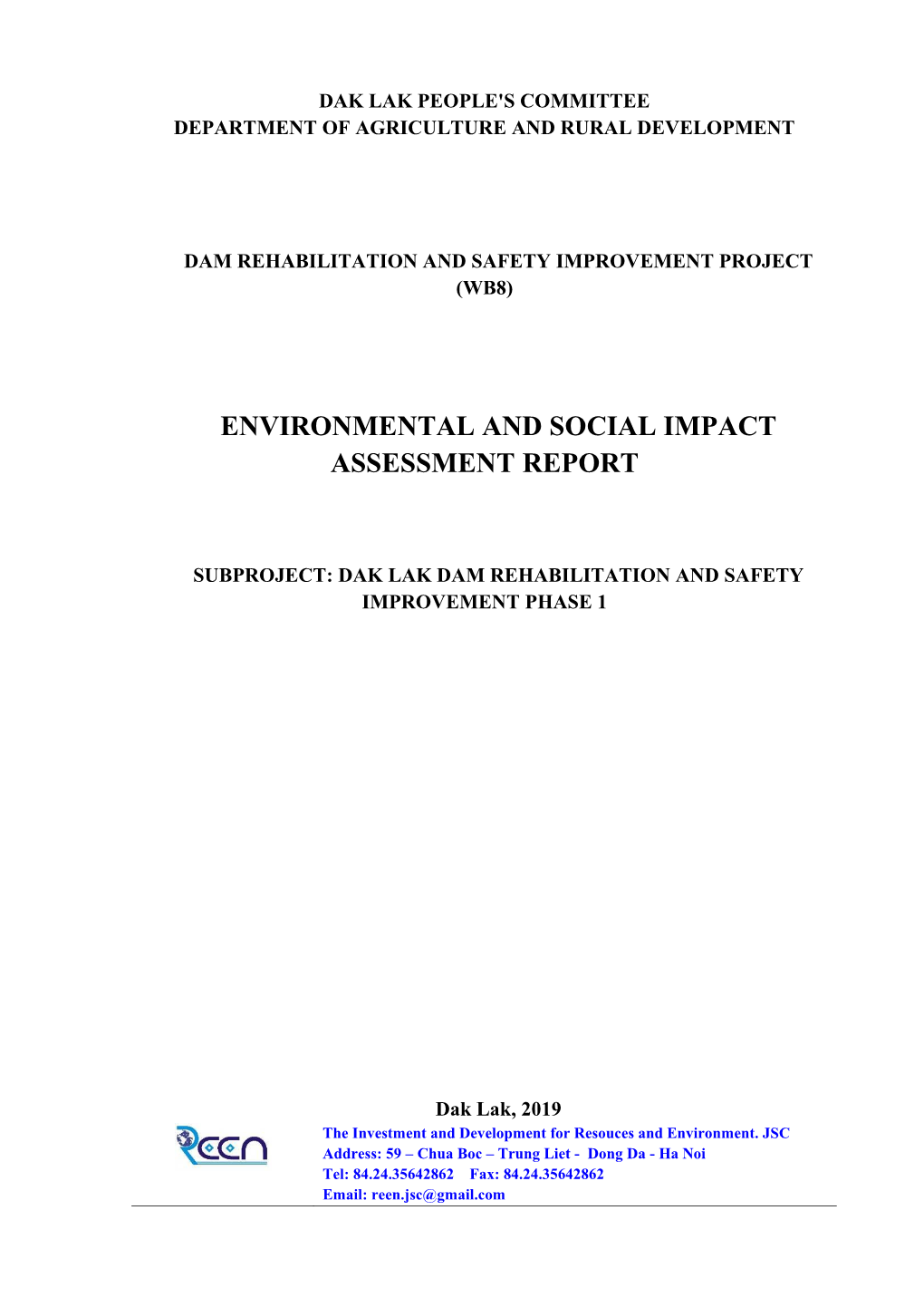 Environmental-And-Social-Impact-Assessment-For-Dak-Lak-Dam-Rehabilitation-And-Safety