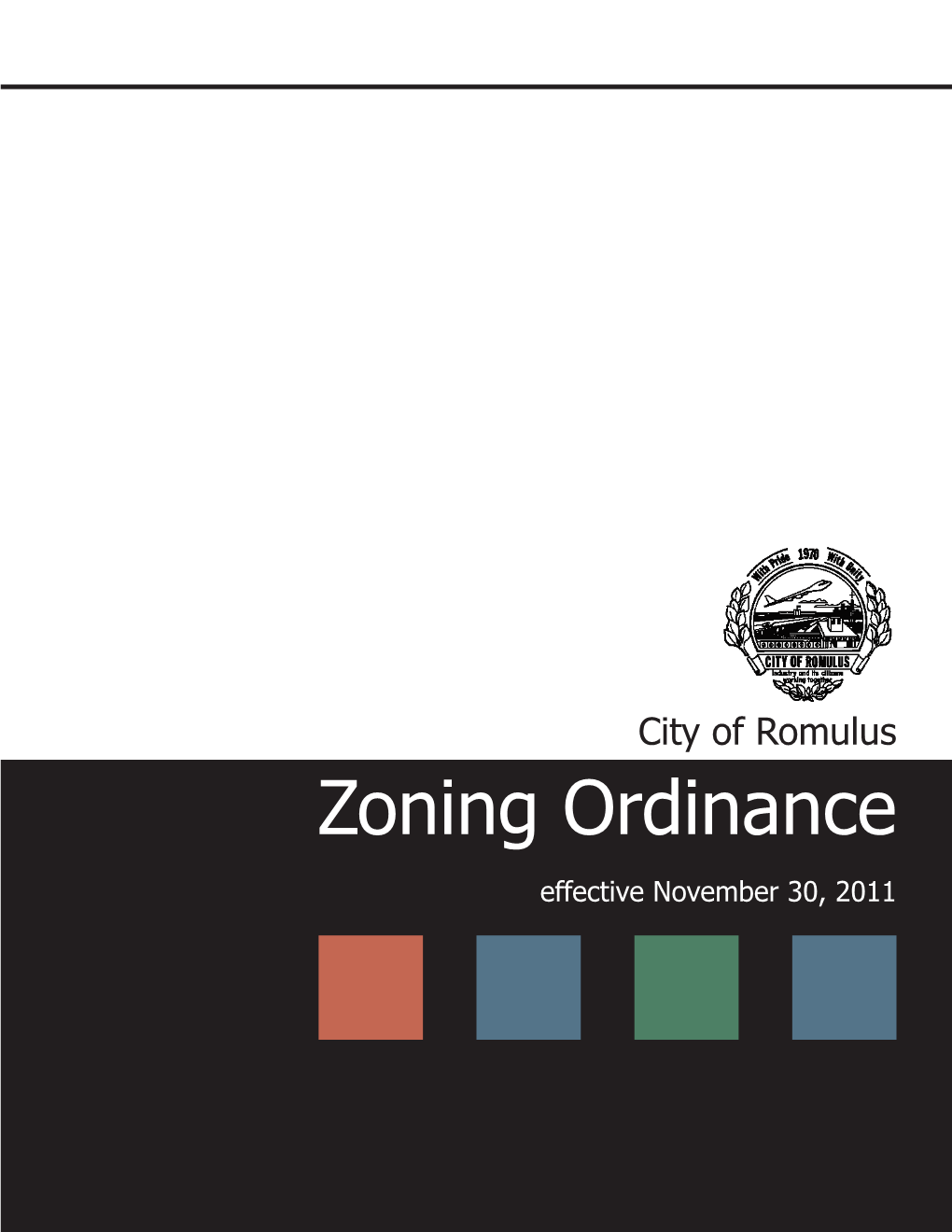 Romulus Zoning Ordinance