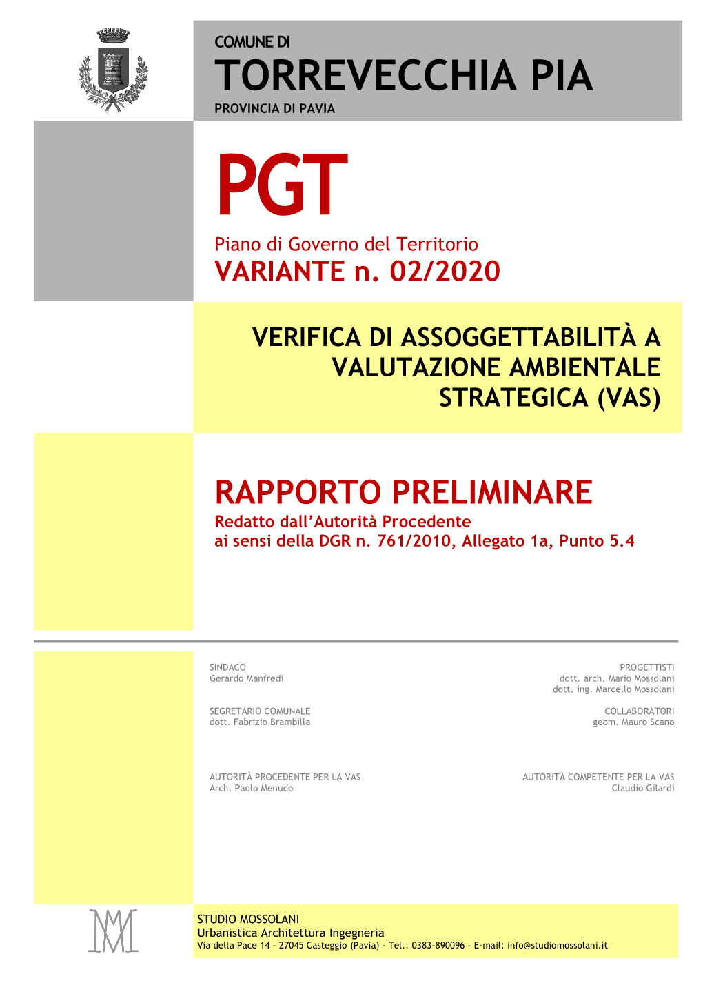 F Rapporto Preliminare Var 02-2020