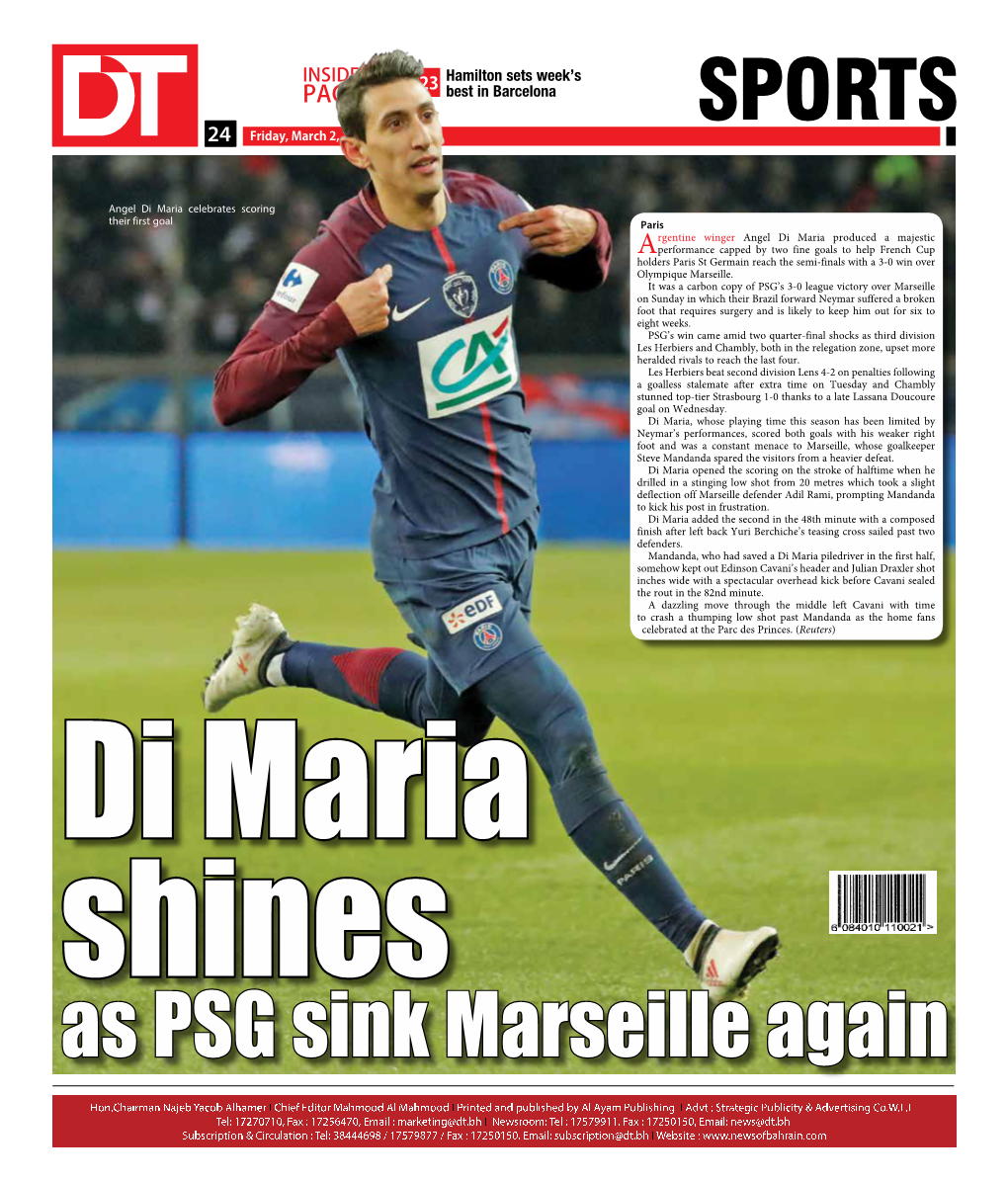 As PSG Sink Marseille Again