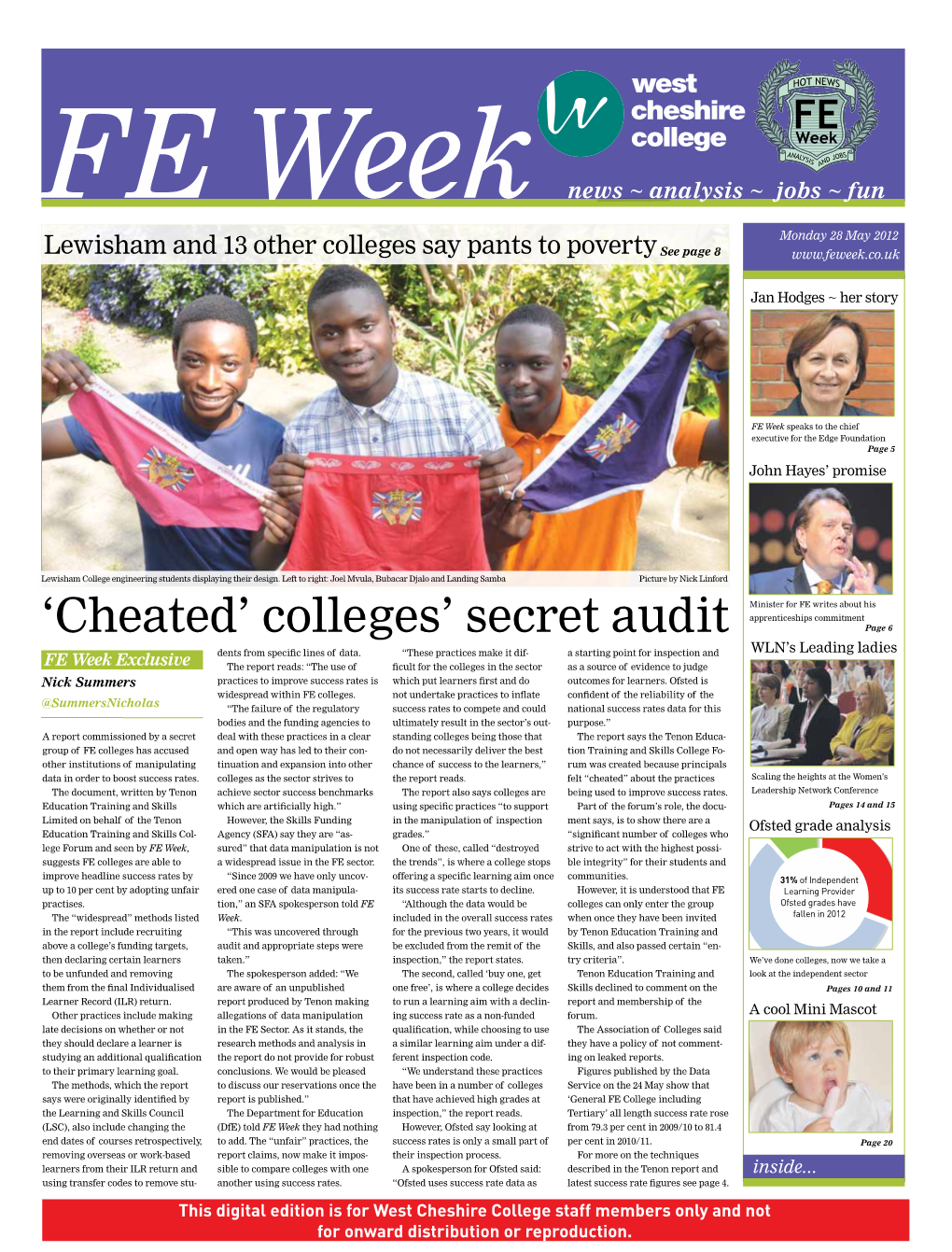 'Cheated' Colleges' Secret Audit