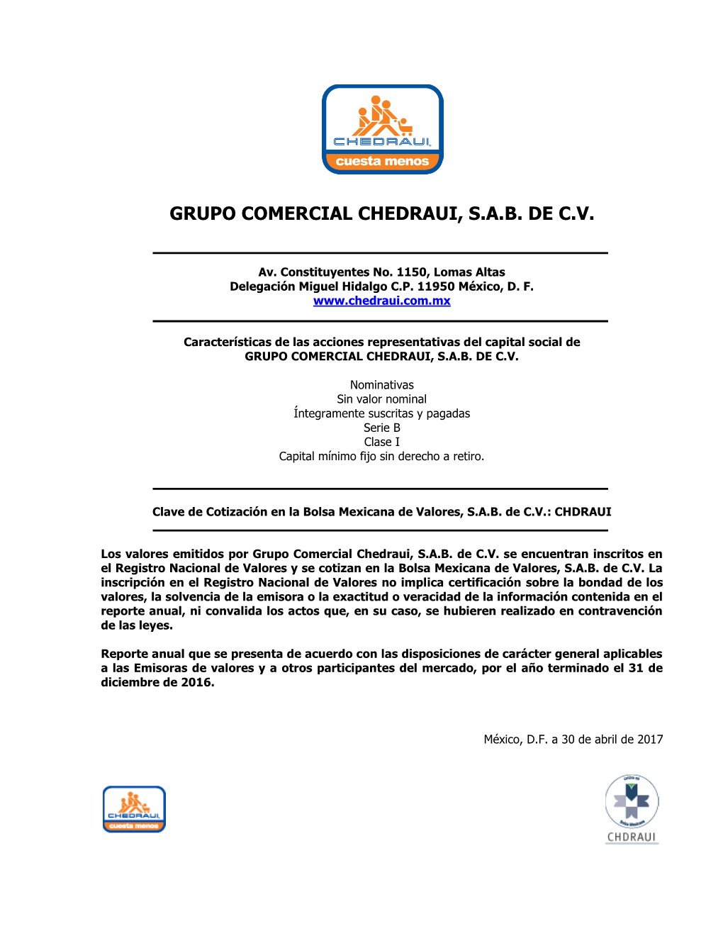 Grupo Comercial Chedraui, S.A.B. De C.V