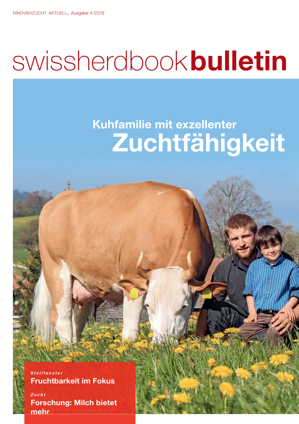 Swissherdbook Bulletin 4-2019-D