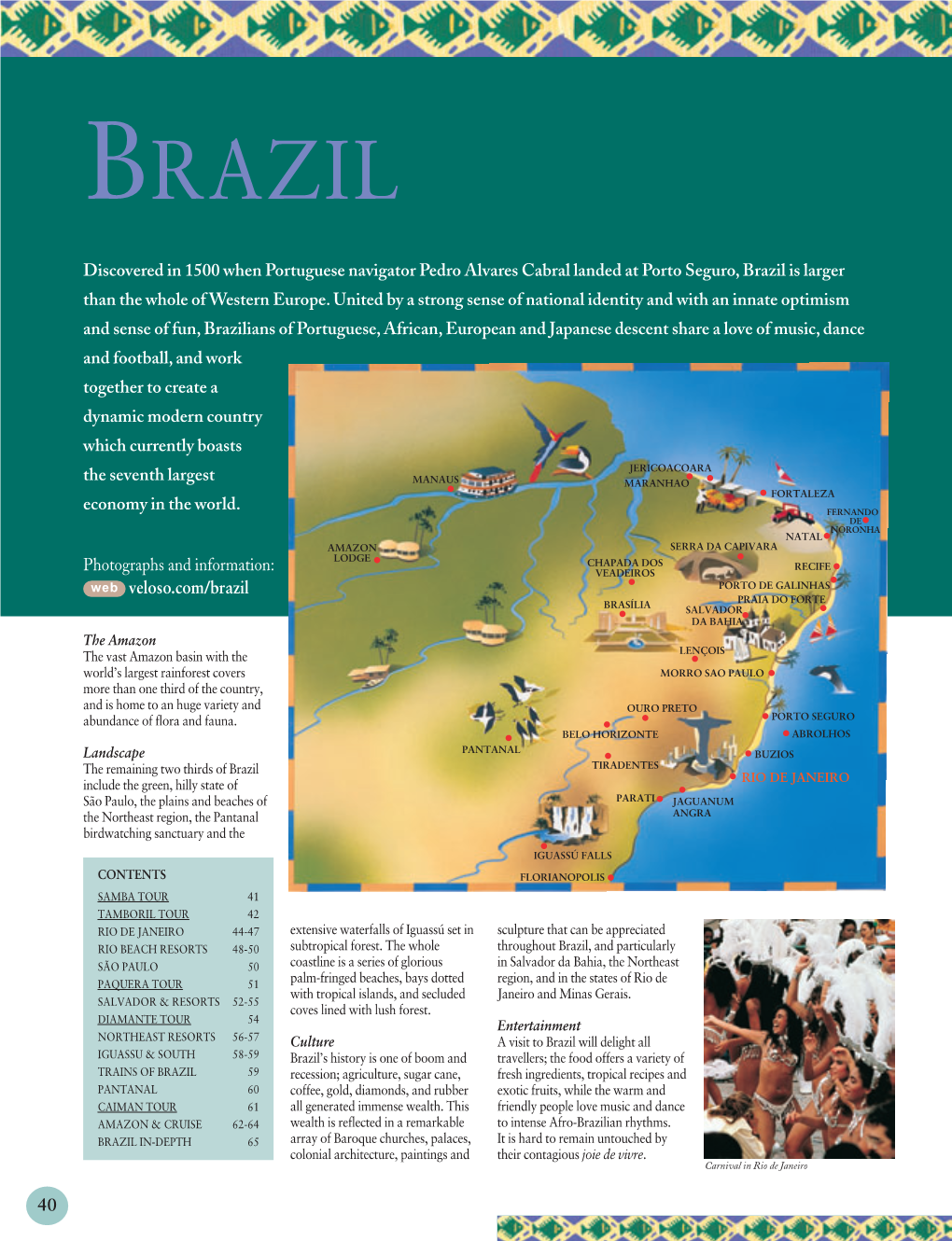 View Or Download Our Brazil Brochure