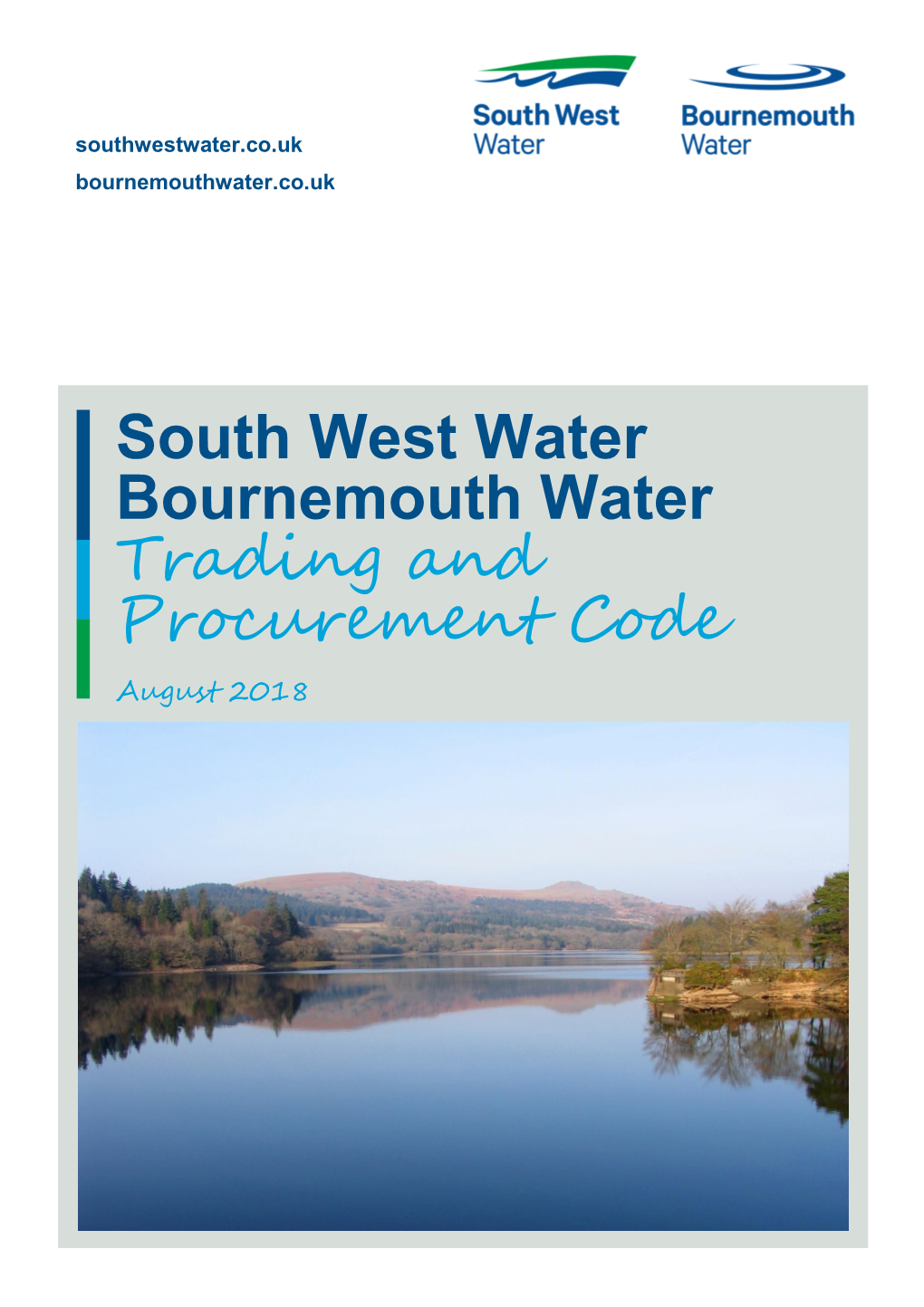 South West Water Bournemouth Water Trading and Procurement Code