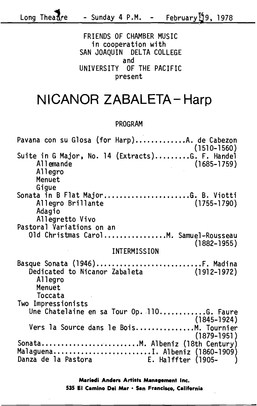 Nleanor ZABALETA - Harp