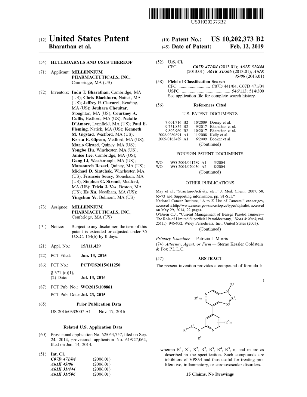 ( 12 ) United States Patent