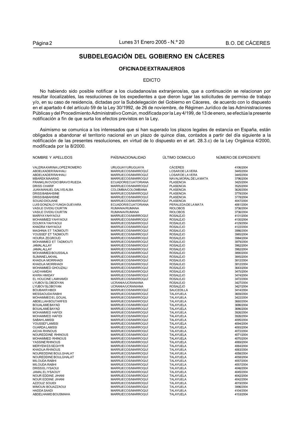 Subdelegación Del Gobierno En Cáceres