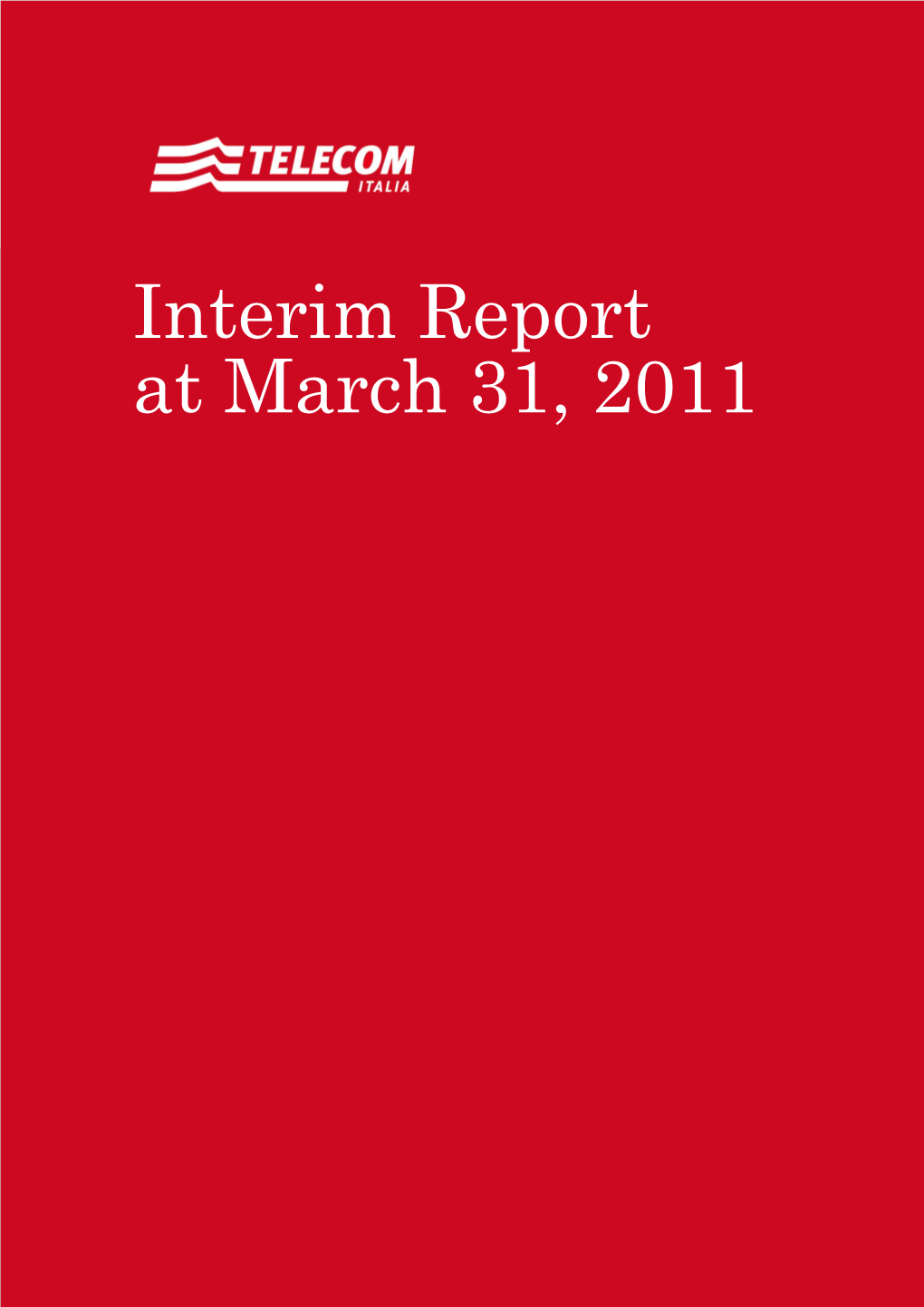 Interim Report March 2011 20 05 2011