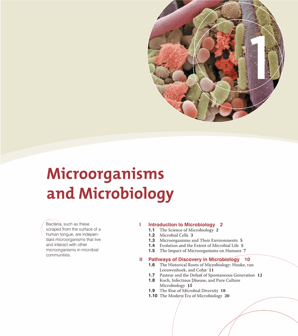 Microorganisms and Microbiology