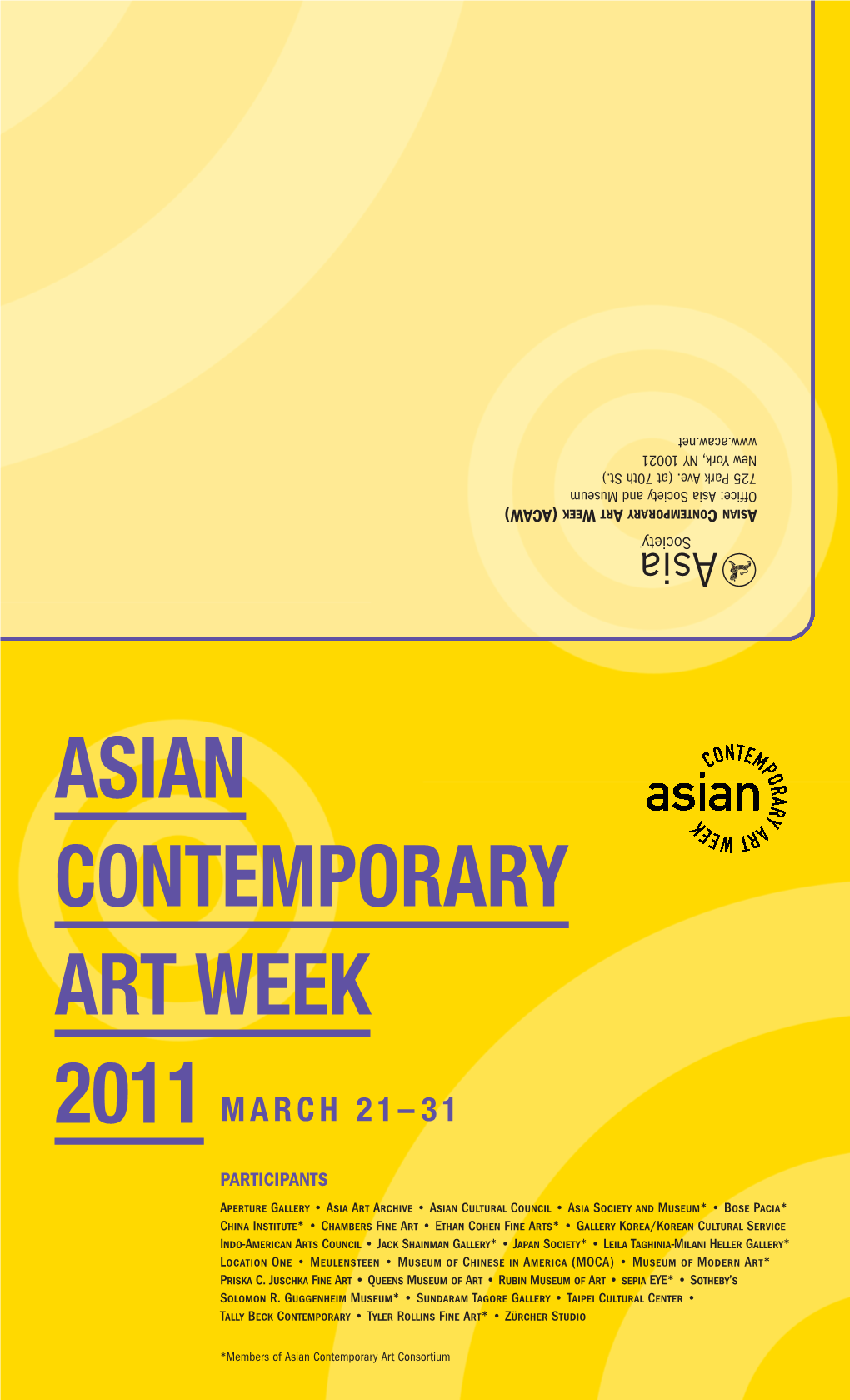 Asian Contemporary Art Week