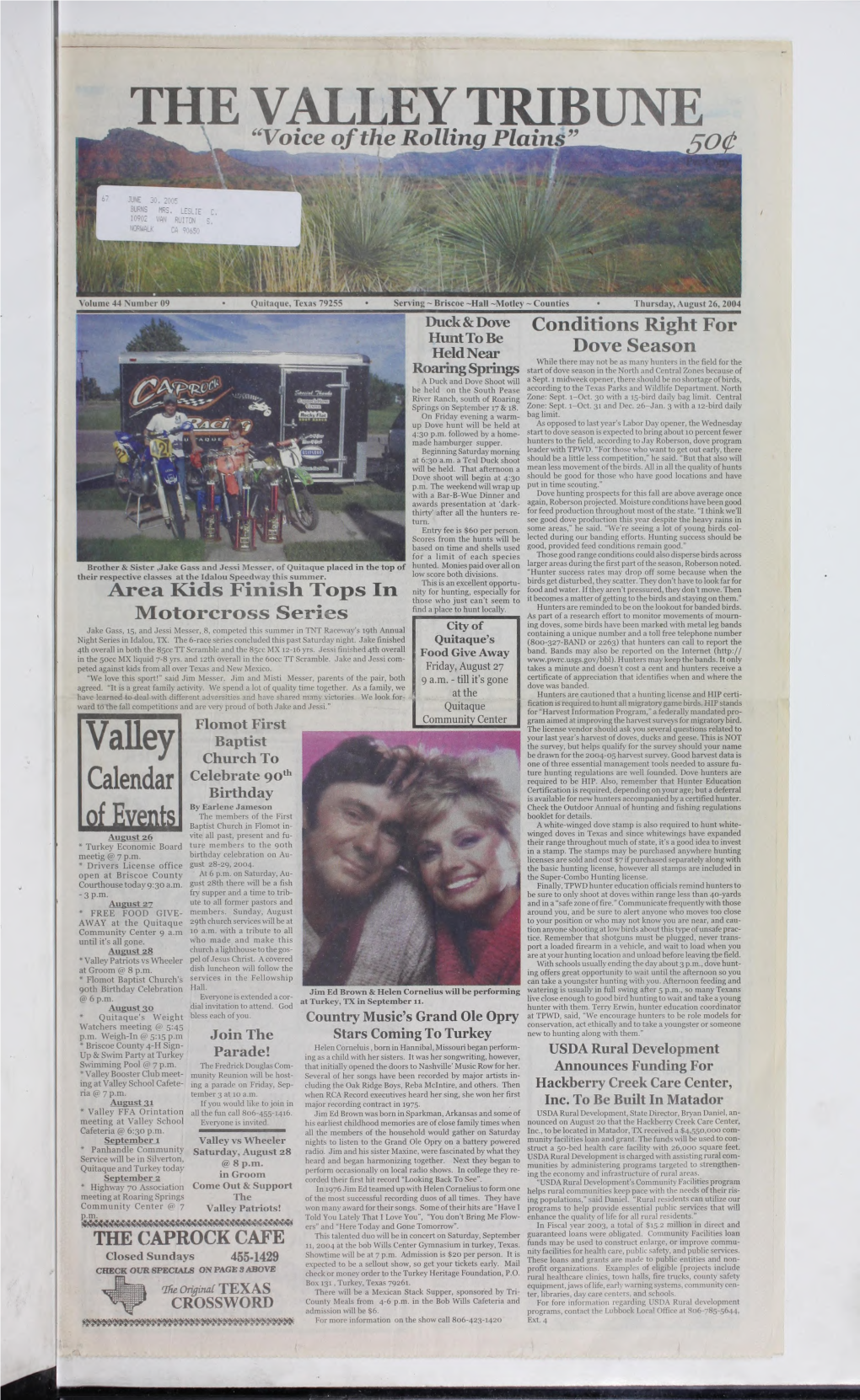 THE VALLEY TRIBUNE 