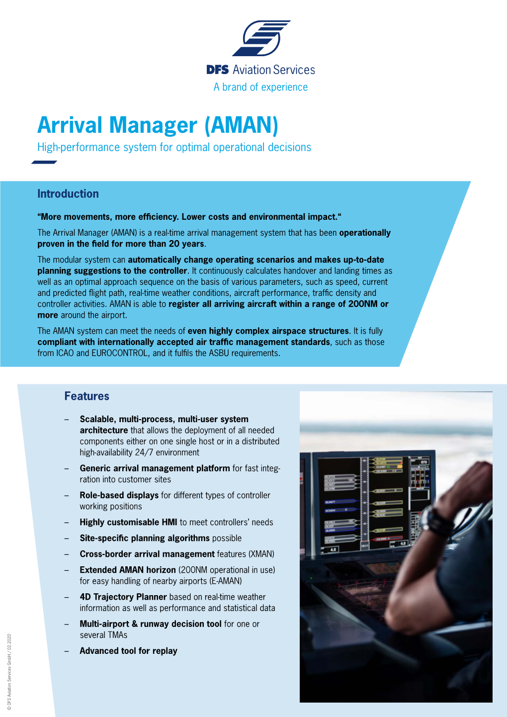 Arrival Manager (AMAN) High-Performance System for Optimal Operational Decisions