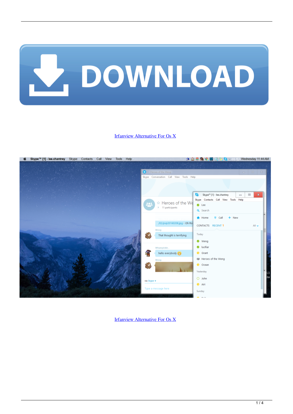 Irfanview Alternative for Os X