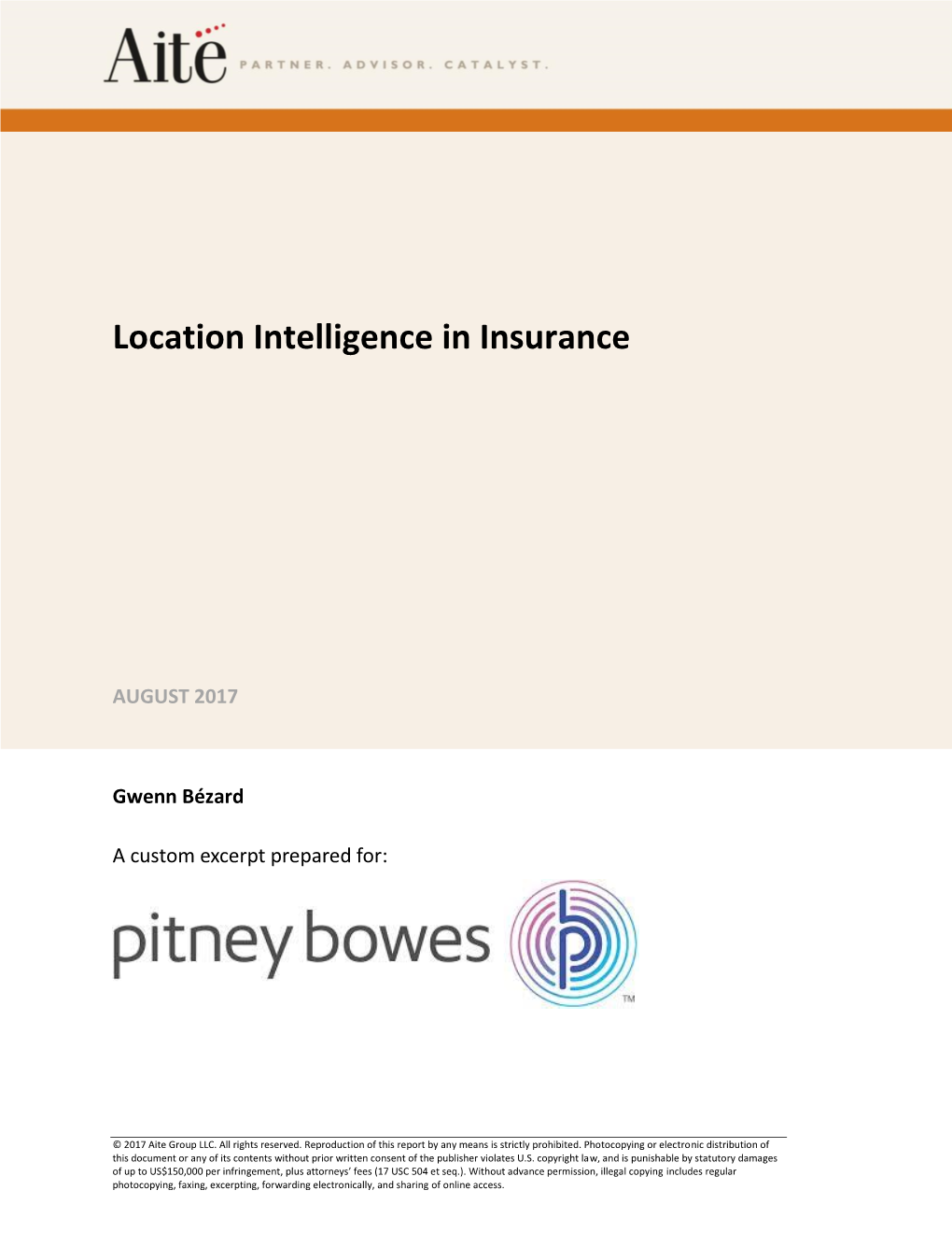Location Intelligence in Insurance