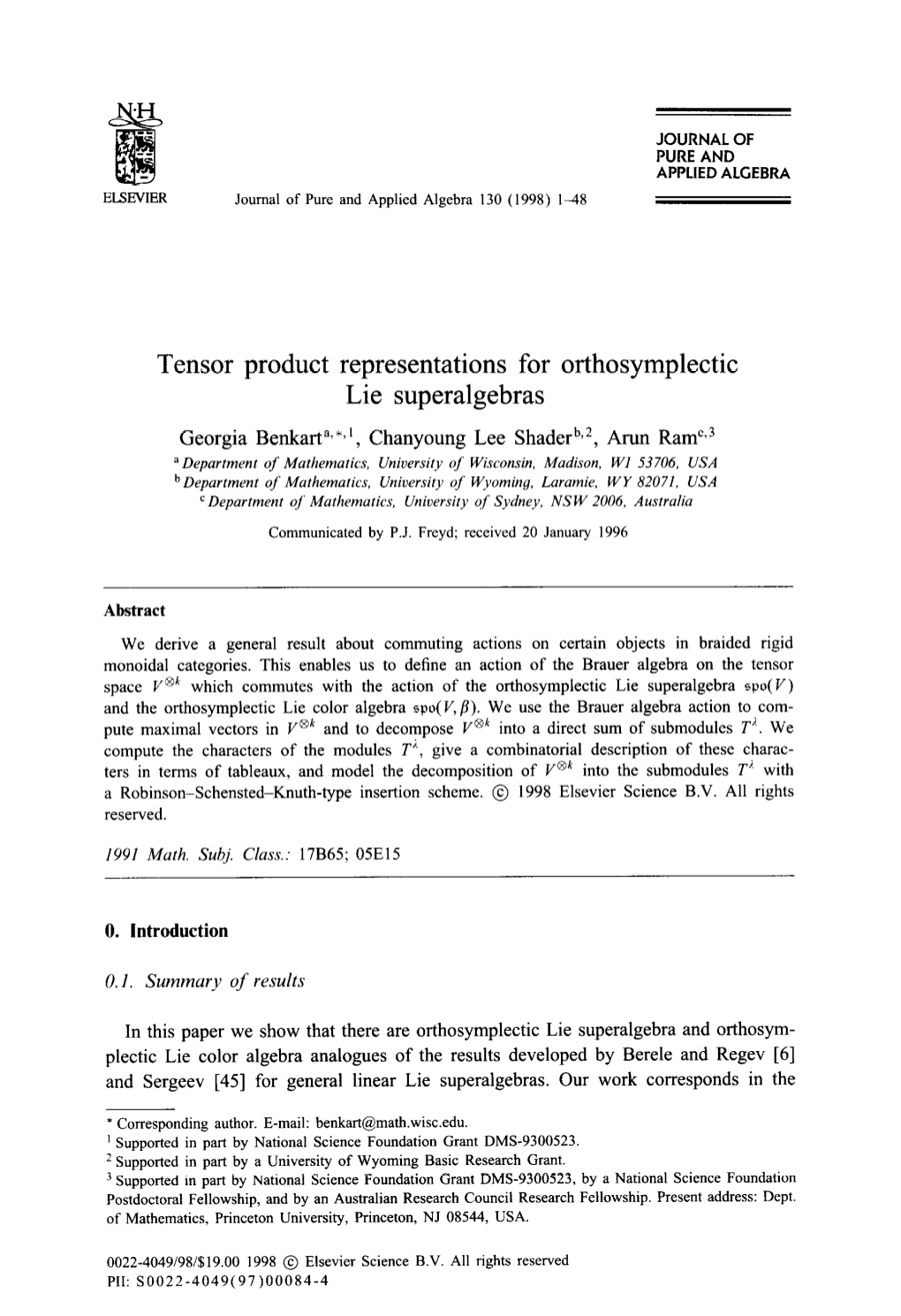 Tensor Product Representations for Orthosymplectic Lie Superalgebras