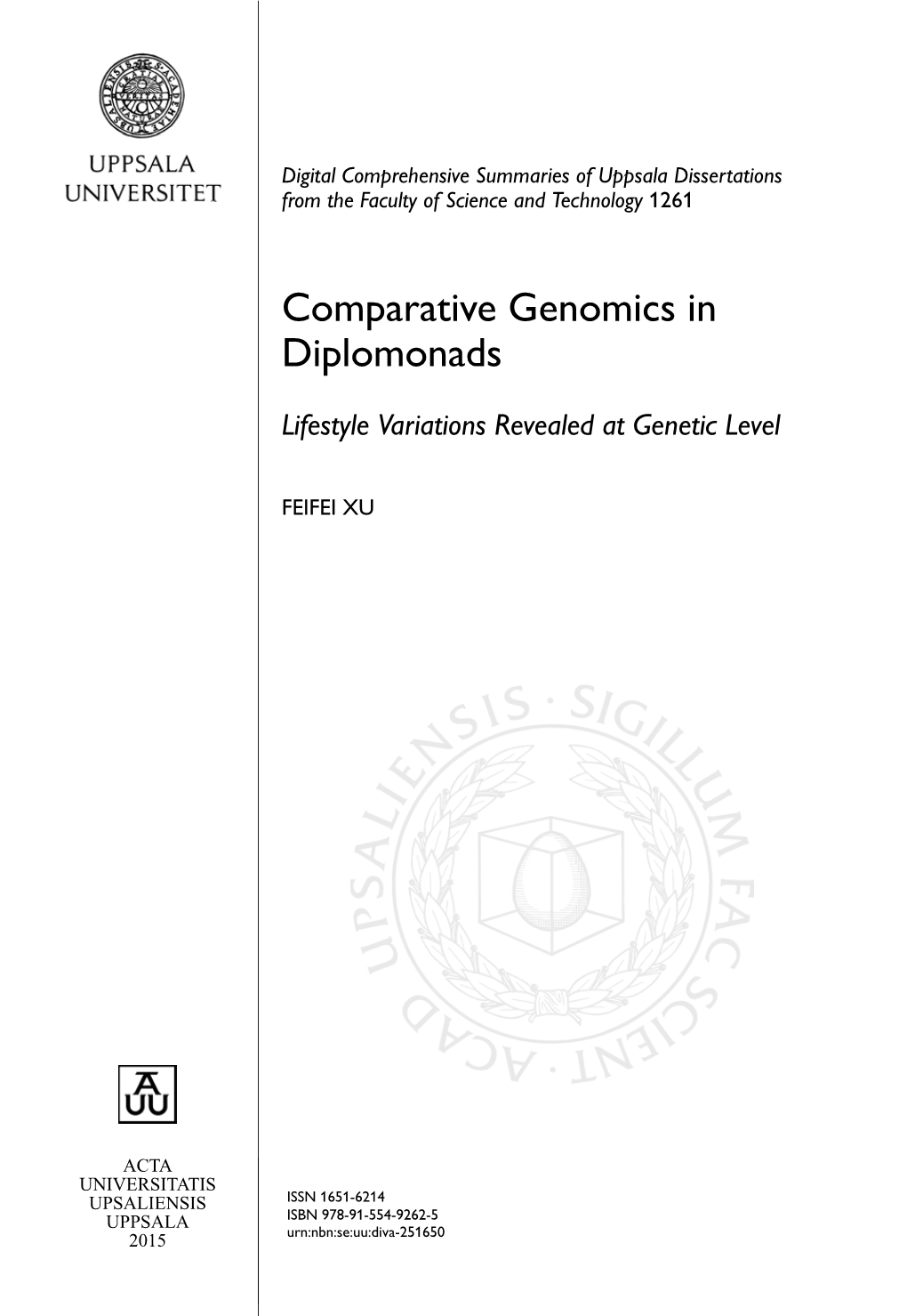 Comparative Genomics in Diplomonads