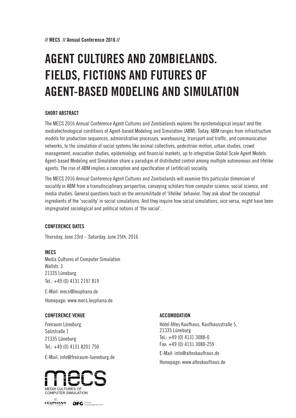 Agent Cultures and Zombielands. Fields, Fictions and Futures of Agent-Based Modeling and Simulation