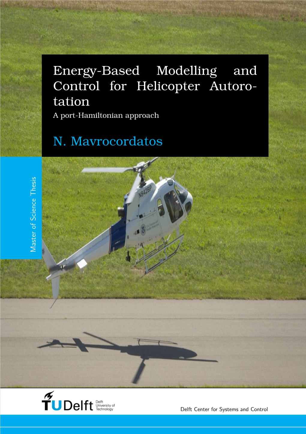 Energy-Based Modelling and Control for Helicopter Autorotation a Port-Hamiltonian Approach