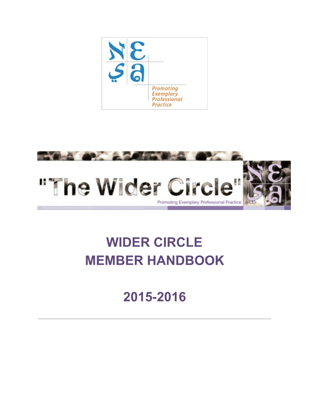 Wider Circle Member Handbook 20152016