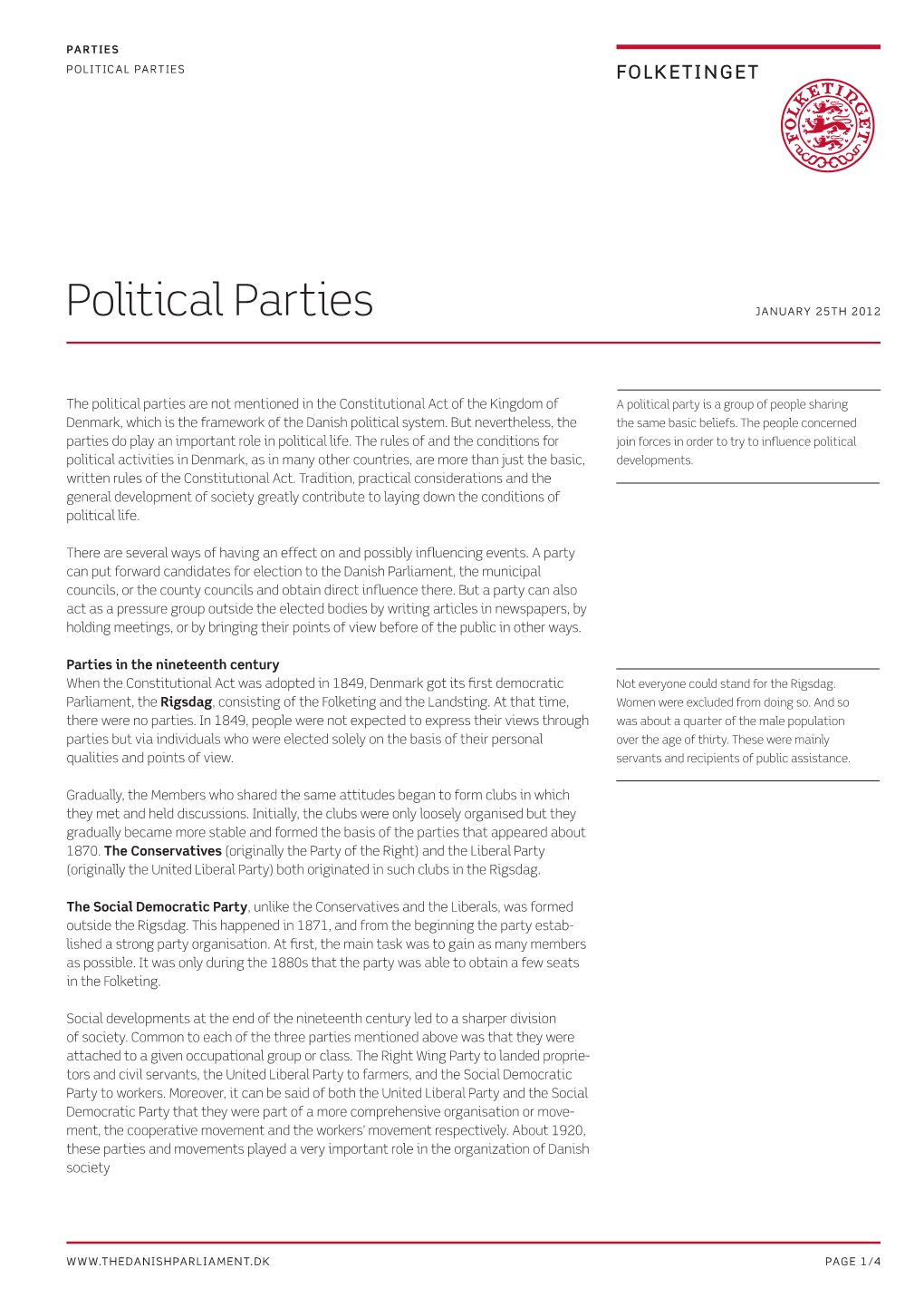 Political Parties