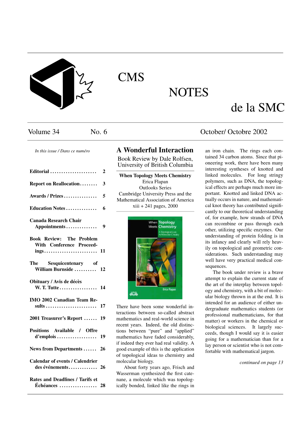 CMS NOTES De La SMC