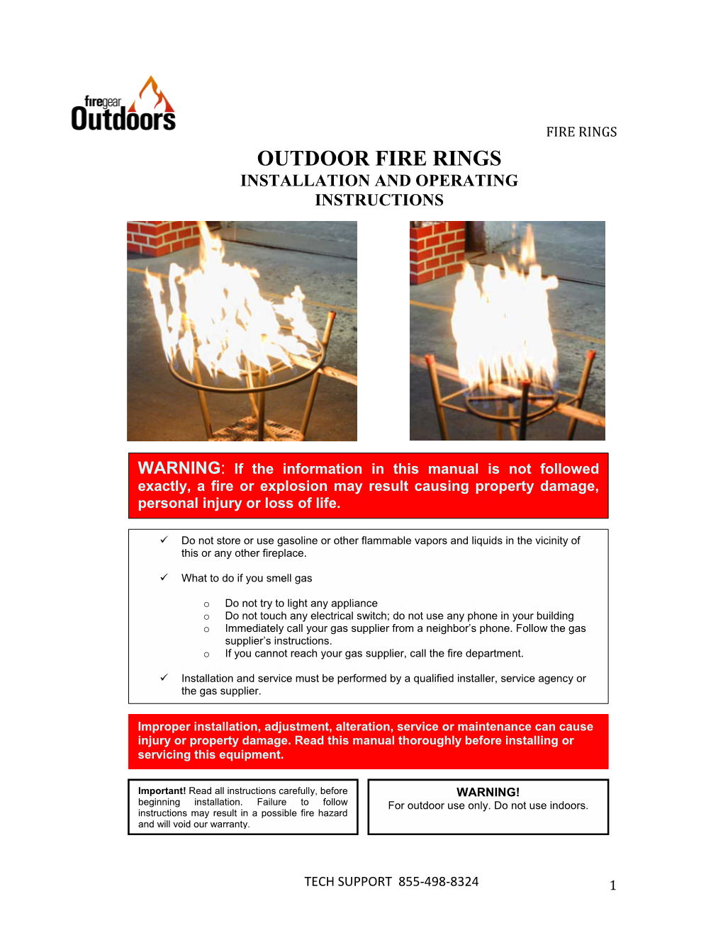 Fire Ring Instructions 8-4-14