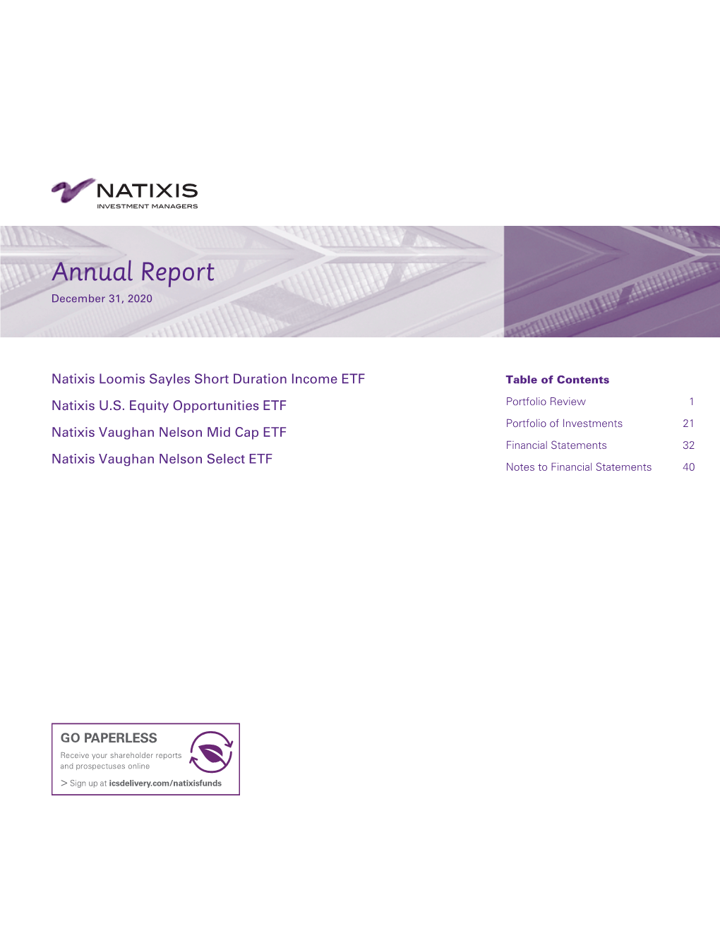 Annual Report December 31, 2020