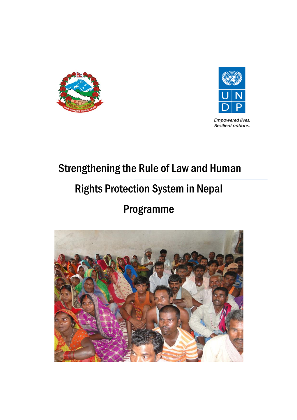 Strengthening the Rule of Law and Human Rights Protection System in Nepal Programme