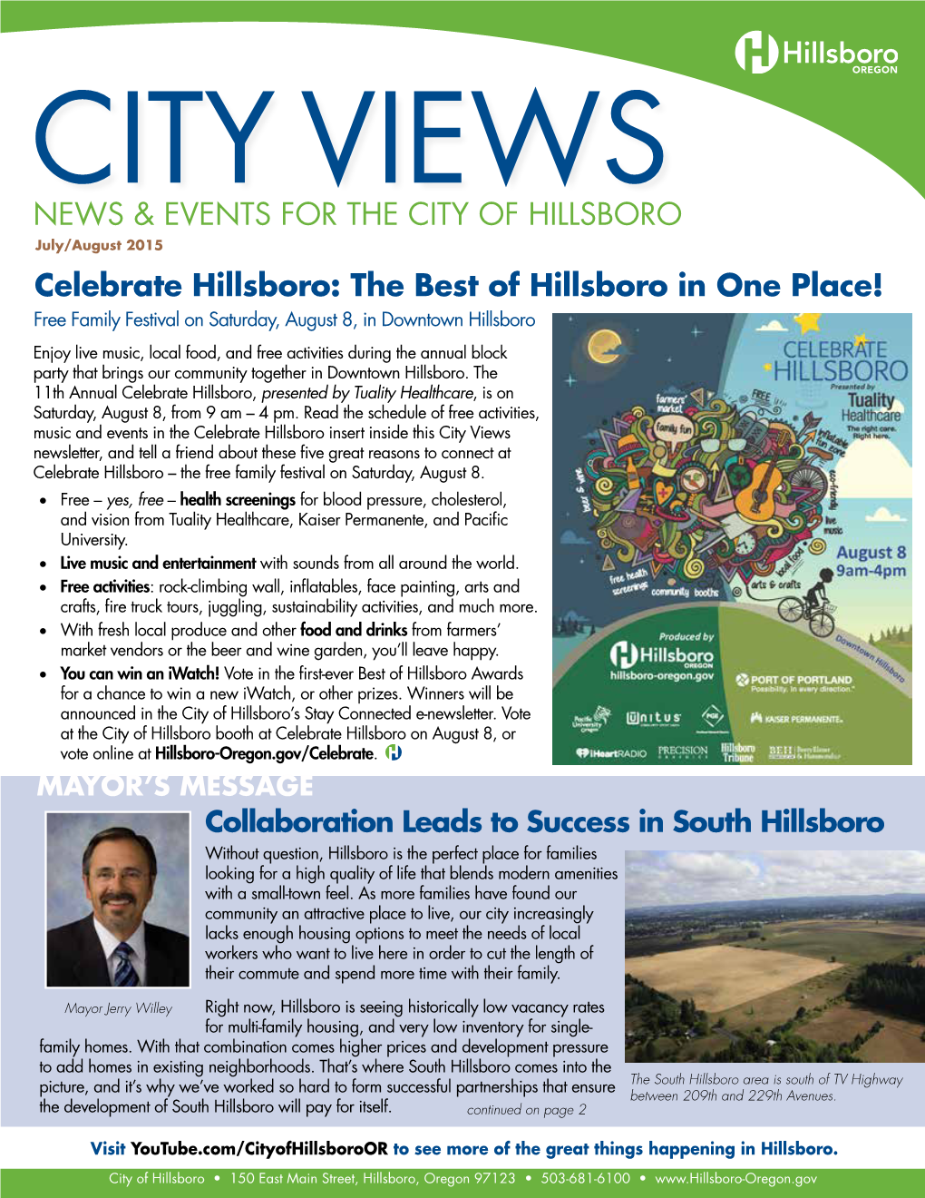 News & Events for the City of Hillsboro