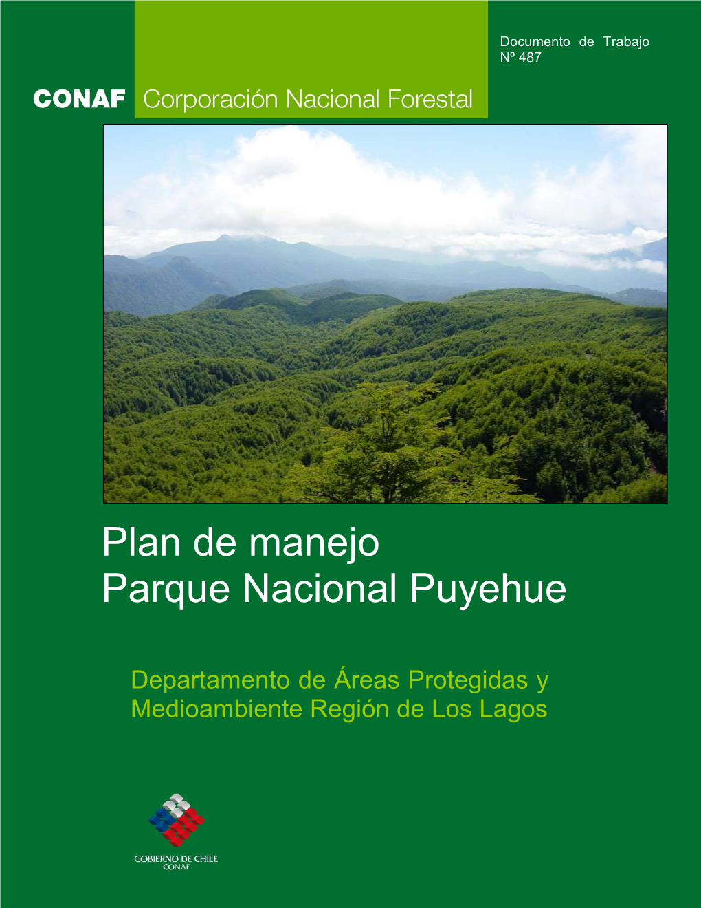 Plan De Manejo Parque Nacional Puyehue