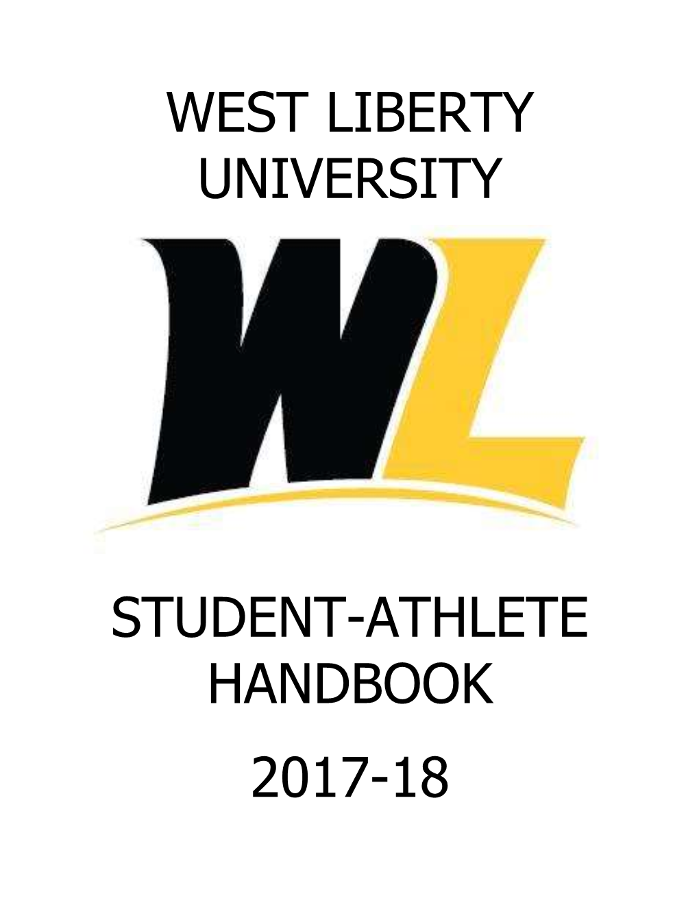 West Liberty University Student-Athlete Handbook