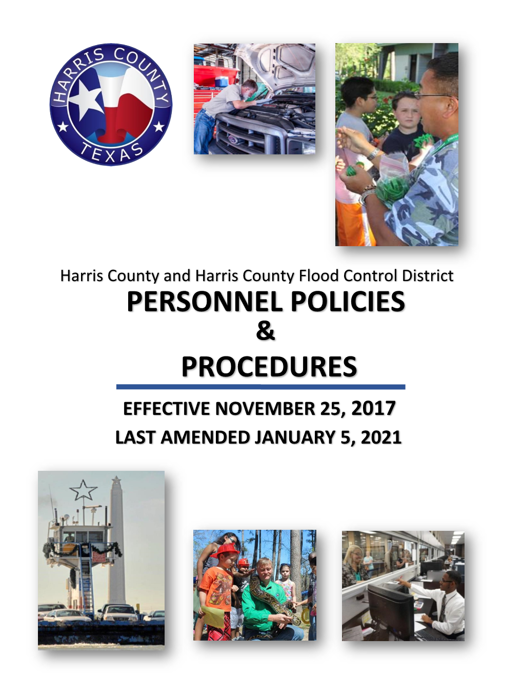 Personnel Policies & Procedures | Last Amended January 5, 2021