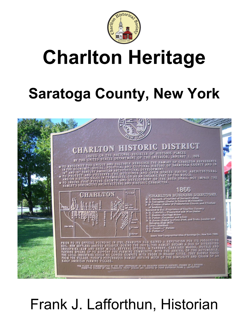 Charlton Heritage by Frank Lafferthun