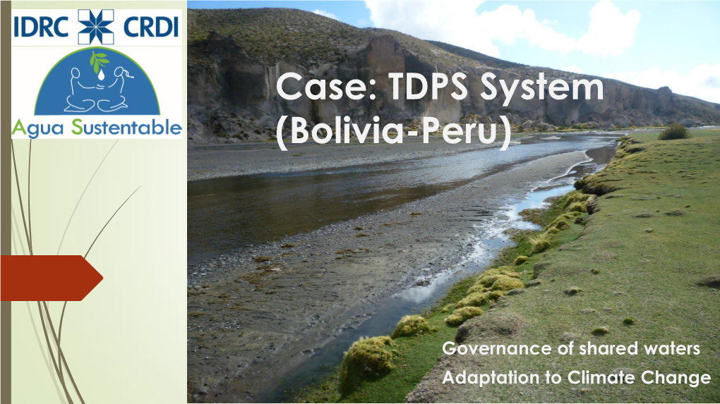 Case: TDPS System (Bolivia-Peru)