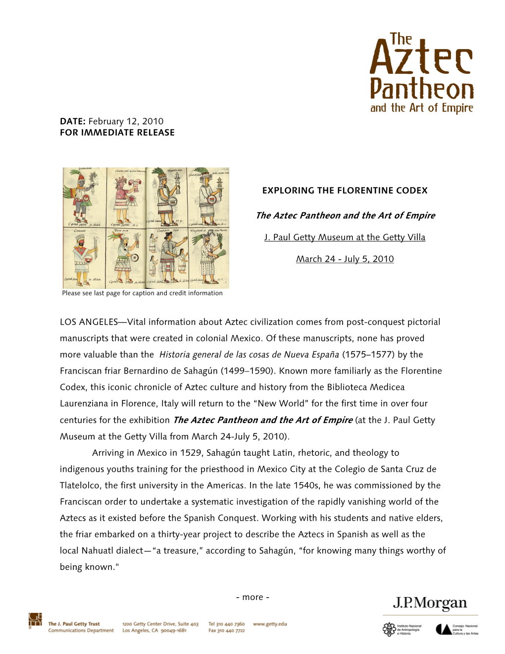 The Aztec Pantheon and the Art of Empire