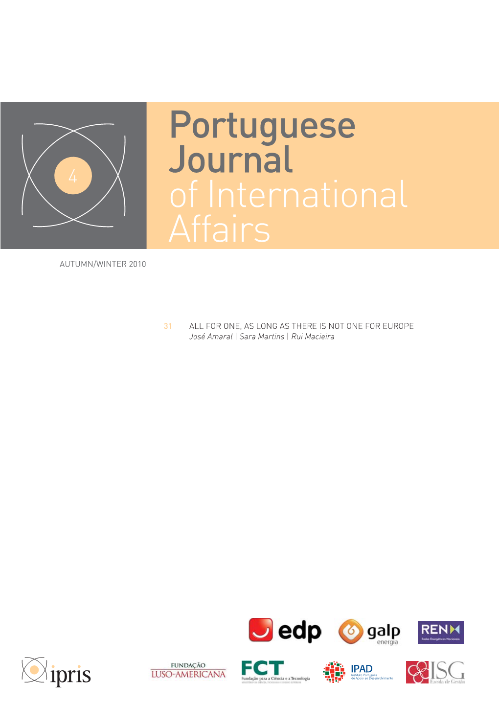 Portuguese Journal of International Affairs