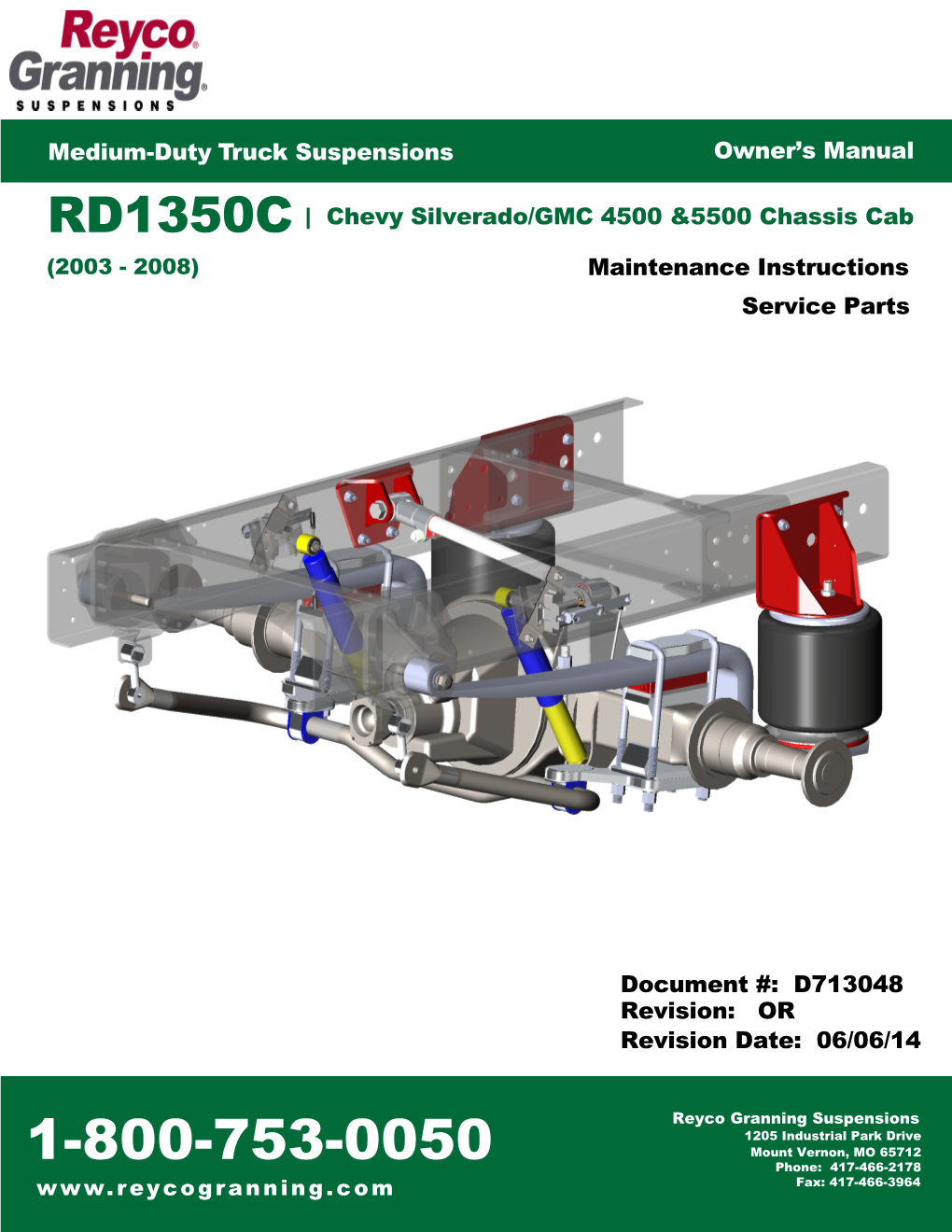 RD1350C Owner's Manual
